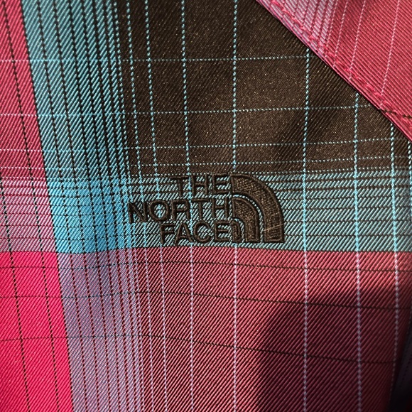 The North Face Pink and Blue Raincoat - Picture 4 of 4